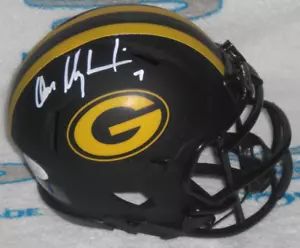 MINI CASCO ALTERNATIVO FIRMATO DON MAJKOWSKI GREEN BAY PACKERS ECLIPSE J.S.A. Cert - Foto 1 di 4