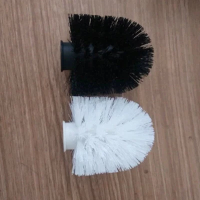 70*48*30mm Schwarz/Weiß WC Schüssel Bürstenkopf Bad Reinigungswerkzeug Ersatz - Bild 1 von 4