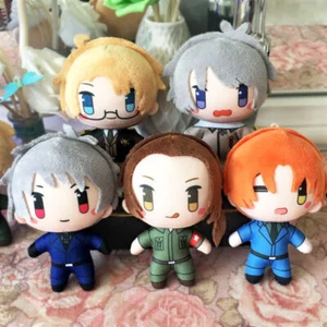 Axis Powers Hetalia Arthur 4'' Ivan Hanging Plush Doll Toy Keychain Xmas Gift - Picture 1 of 18