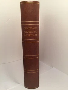 Graduale Arosiense Impressum FACSIMILE LITURGICAL TEXTS GRADUALES LUND SWEDEN - Imagen 1 de 12