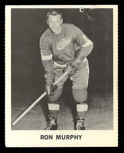 1965 Coke Coca-Cola NHL Players RON MURPHY VG-EX DETROIT RED WINGS HOCKEY Card