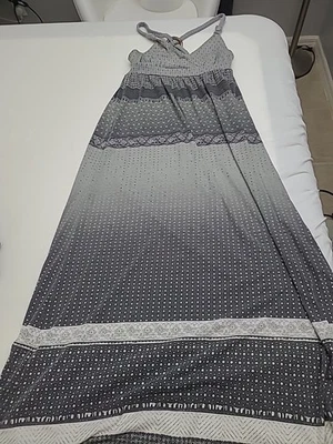 Correas de mameluco gris talla pequeña MUDD para niñas jóvenes  Foto 1 de 4