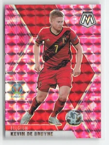 2021 Panini Mosaic UEFA EURO #16 Kevin De Bruyne Mosaic Camo Pink - Bild 1 von 2