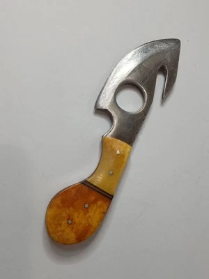 Faca de esfolar lâmina fixa The Bone Collector BC-794 feita à mão - Imagem 1 de 4