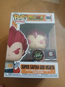 Funko Pop! Vinilo: Dragon Ball - Super Saiyan God Vegeta (Chase) (brillo) - Cáliz - Imagen 1 de 7