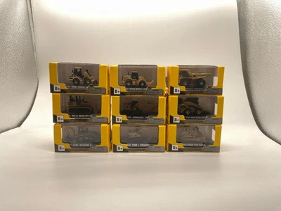 Microconstructor Cat Caterpillar Mini Modelo a Escala DieCast Masters 9 Piezas Foto 1 de 4