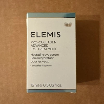 Elemis Pro Colágeno Tratamiento Avanzado para Ojos 0.5oz / 15ml • Nuevo En Caja Foto 1 de 4
