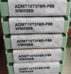 10PCS ORIGINAL  USER TOOLS ADMT10T316R-F56 WSM35S - Foto 1 di 4