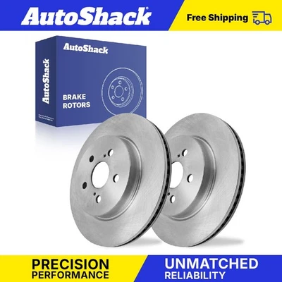 Front Brake Rotors Pair for 2019-2022 Toyota Prius Prime 2019-2025 Corolla Foto 1 de 4