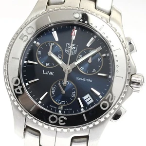 Reloj de cuarzo para hombre TAG HEUER Link CJ1112 fecha cronógrafo esfera azul marino_885381 - Imagen 1 de 7