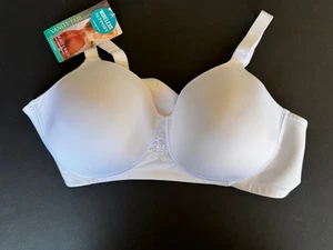 VANITY FAIR ~ Bra 71380 Womens Size 42C White Wireless Lightly Padded NWT - Picture 1 of 5