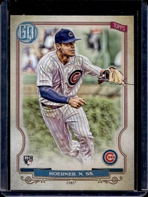 2020 Topps Gypsy Queen Nico Hoerner RC Rookie #201 Cubs - Image 1 of 2