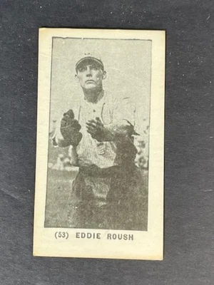 VINTAGE 1972 TCMA - EDDIE ROUSH # 53- EX - very light crease - Image 1 of 2