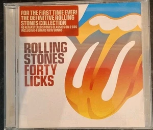 Forty Licks by The Rolling Stones (CD, 2002) Greatest Hits Best Of Compilation - Picture 1 of 2