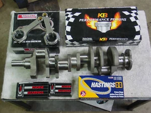 Chevy 454 496 502 540 Stroker Kit BBC Crankshaft Pistons Wiesco Scat King 060 - Picture 1 of 3