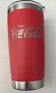 🔥YETI 20 oz Coca-Cola Rambler Tumbler Limited Edition Coke Red🔥 - Picture 1 of 4