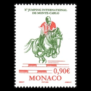 Monaco 2005 - Intl Jumping Tournament Monte Carlo Sports Horse - Sc 2377 MNH - Picture 1 of 2