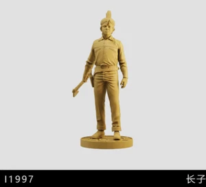 1/35 Resin Fantasy male Warrior Unpainted 1997 - Picture 1 of 1