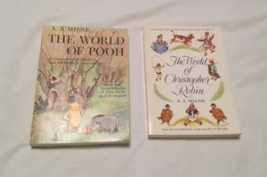 The World Of Pooh & The World Of Christopher Robin Book Set - Picture 1 of 2