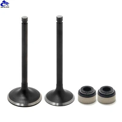 Intake Exhaust Valves Seals For Yamaha Kodiak 400 450 2003-2006 5GH-12111-00-00 — 第 1/4 张图片