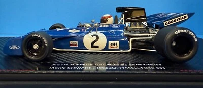 1971 World Champion Jackie Stewart  Elf Tyrrell-Ford 003 - Minichamps 1:18 - Image 1 of 4