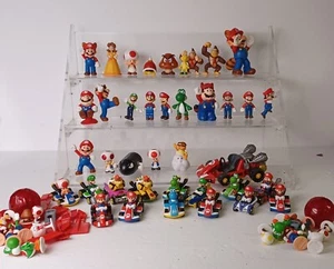 38+ Nintendo Hot Wheels Mario Kart Posable Mix Figure Lot - Picture 1 of 8