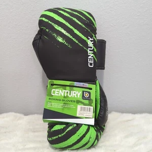 GUANTES DE BOXEO BRAVE YOUTH 6 OZ - NEGRO/VERDE NUEVOS CON ETIQUETAS - Imagen 1 de 4