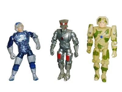 Juego de figuras de acción de colección Captain Power Sky Sentry Lt. Tanque Ellis Major Hawk Foto 1 de 4