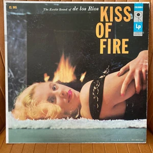 KISS OF FIRE EXOTIC SOUND DE LOS RIOS VINYL LP RECORD ALBUM COLUMBIA SIX EYE !! - Picture 1 of 7