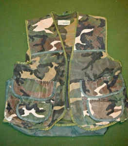Texsport Men’s Duck Hunting Vest Shells Removable Bird Pouch Camouflage - Picture 1 of 12
