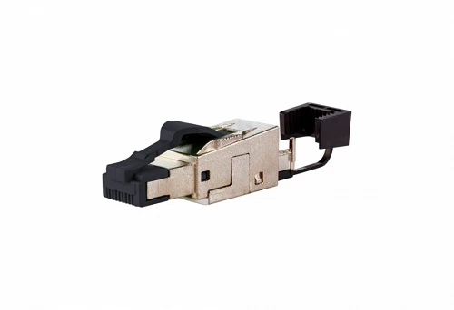 METZ Steckverbinder C6A RJ45 180 Grad multiportfähig IP20 - Bild 1 von 1