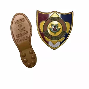 BSA 2 Neal Neckerchief Slides nave scout prenotazione escursionisti sentieri SB-437 - Foto 1 di 3