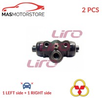 DRUM WHEEL BRAKE CYLINDER PAIR REAR SANYCO M-1153 2PCS L FOR MAZDA 2