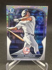 2023 Bowman Chrome Mega Mojo Refractor Jasson Dominguez New York Yankees