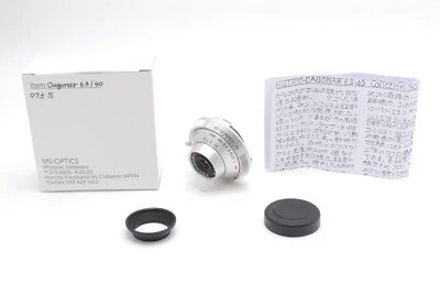 [A- Mint] MS-OPTICS H-DAGONAR 40mm f/6.3 MC MACRO Lens Leica M w/Box JAPAN 9548 - Image 1 of 4