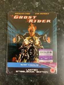 Ghost Rider Blu Ray Steelbook UK Zavvi Exclusive Ltd Edition *Brand New Sealed* - Picture 1 of 6