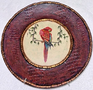 Raymond Waites Designed For Toyo Trading Co. Decorative Plate 1 1.5” Bird Hanger - Picture 1 of 4