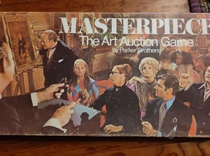 VTG Masterpiece The Art Of Auction Game 1970 Boardgame Complete - Picture 1 of 7