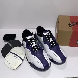 KR Strikeforce Dream White/Purple Womens Right HandBowling Shoes S8 *RETURNED* - Picture 1 of 7