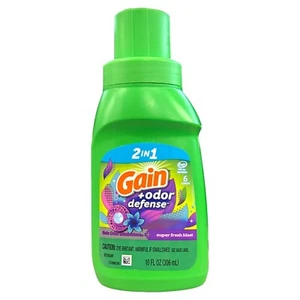 Gain + Odor Defense Super Fresh Blast Laundry Detergent, 10oz 306ml - Picture 1 of 1