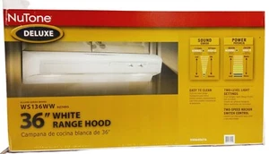 NuTone Deluxe Convertible Range Hood 2011 Allure Series 36 " White New In Box - Picture 1 of 16