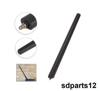 Antenne de Toit Noir 21cm M4 Radio AM FM pour Fiat 500 Alfa Romeo Mito Giulietta - Photo 1/4