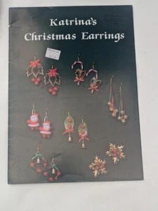 Katrina's Christmas Earrings - Seasonal Jewellery Making 1992 - Picture 1 of 2