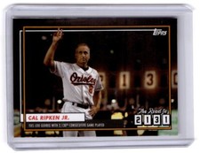 2020 Topps x Cal Ripken - 2131 #24 Cal Ripken Jr. Mint