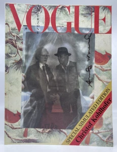 Christof Kohlhofer Vogue Interzone Special Simulated Edition Zine 1999 SIGNED - Picture 1 of 22