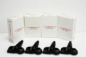 4 x black tpms sensors aston martin v8 vantage s 2013-2018 tyre pressure sensor - Picture 1 of 3