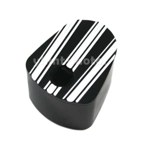 Black CNC Cut Ignition Switch Cover Fit For Touring Electra Glide CVO 2007-2013 - Picture 1 of 6