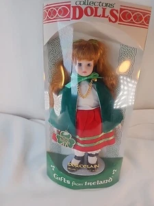 Gifts from Ireland Porcelain Bisque Doll Sheila 8" NEW - Picture 1 of 4
