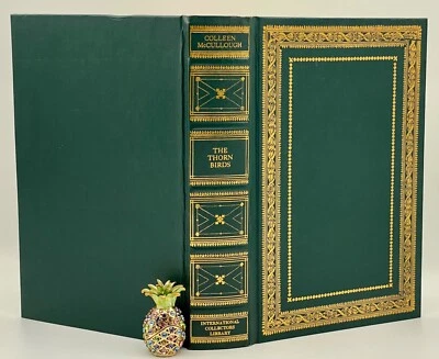 1977 ICL THE THORN BIRDS Colleen McCullough Collector’s LIMITED Edition 24K GOLD - Image 1 of 4