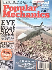 Popular Mechanics Magazine Eye In The Sky February 2005 090117nonrh - Picture 1 of 1